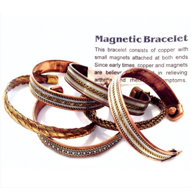 Bracelet Copper Cuffs Magnetic Assorted