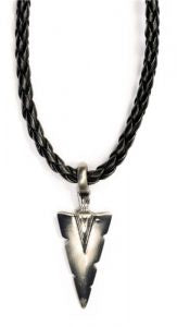 Necklace Arrow Head Plaited Choker