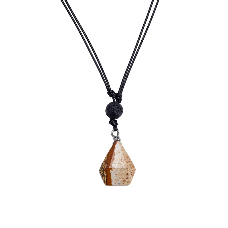 Choker Necklace Earthy Carved Stone | Carpe Diem With Remi
