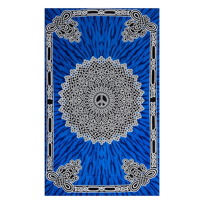 Tapestry Celtic Peace Blue