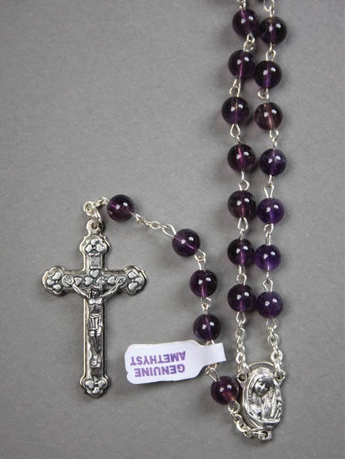 Rosary Precious Stone Amethyst | Carpe Diem With Remi