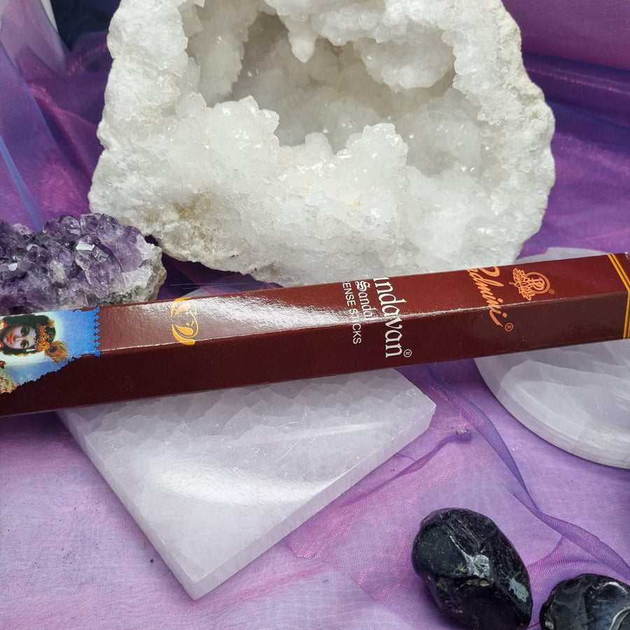 Brindavan Sandalwood Padmini Hex Incense | Carpe Diem wtih Remi