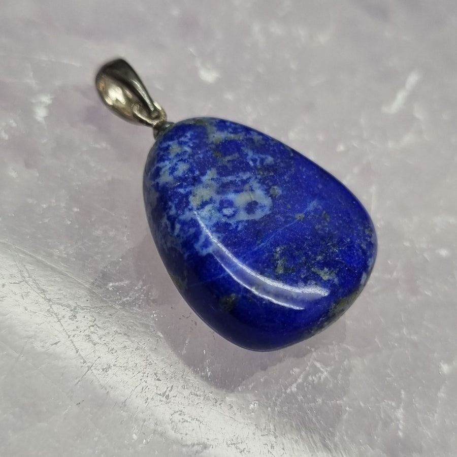Pendant Lapis Lazuli Tumbled | Carpe Diem with Remi