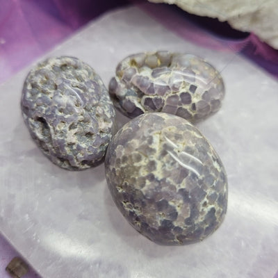 Grape Amethyst Tumbled Stone Rare | Carpe Diem with Remi