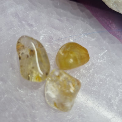 Imperial Golden Topaz Tumbled - Attract Love | Carpe Diem with Remi