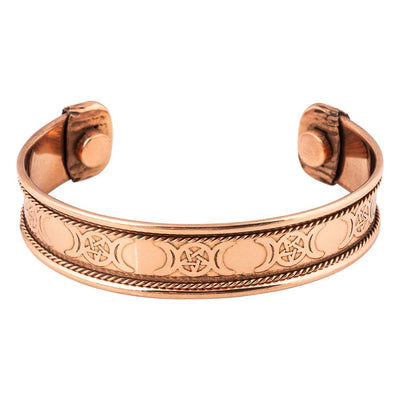 Bracelet Copper Triple Moon | Carpe Diem With Remi