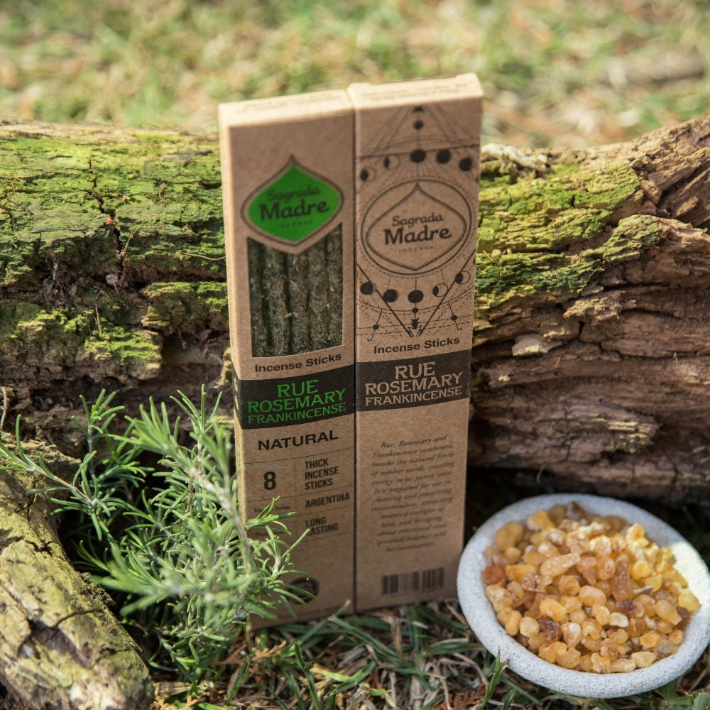 Sagrada Madre Rosemary Rue and Frankincense Incense Sticks
