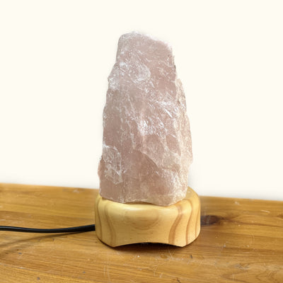 Salt Lamp Rose Quartz 17.2 cm | Carpe Diem With Remi