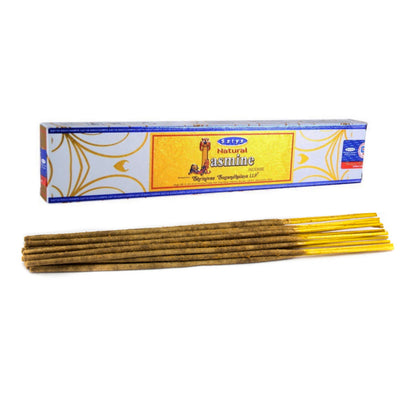 Natural Jasmine Satya Incense Sticks 15g | Carpe Diem With Remi