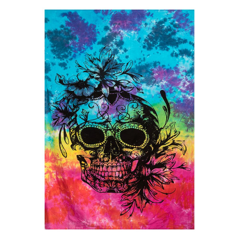 Tapestry Skull Tie Dye
