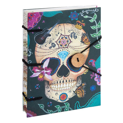 Journal Skull Print Handcrafted Paper | Carpe Diem With Remi