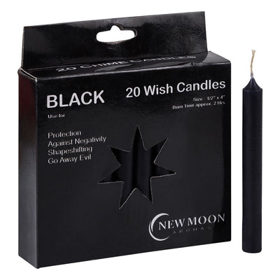 Wish Candles 20 Pack Black | Carpe Diem With Remi