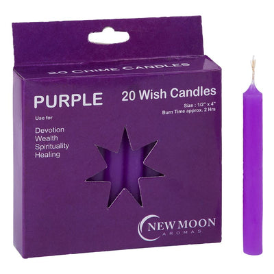 Wish Candles 20 Pack Purple | Carpe Diem With Remi