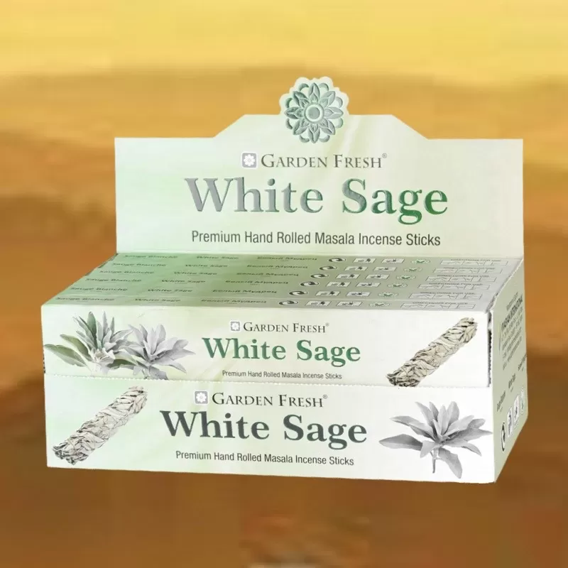 White Sage Garden Fresh Incense 15g