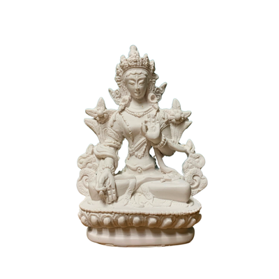 White Tara Statue 11 cm | Carpe Diem With Remi