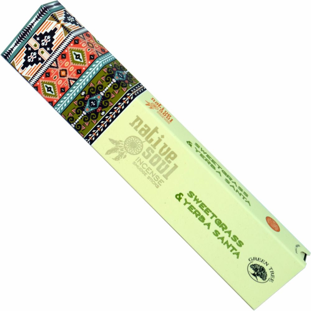 Native Soul Incense Sticks 15g Sweetgrass and Yerba Santa | Carpe Diem With Remi