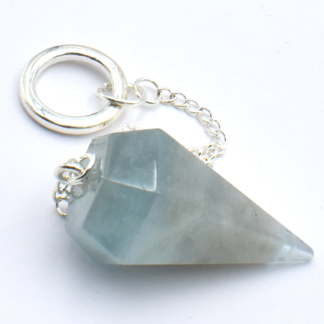 Pendulum Aquamarine Point Six Sided