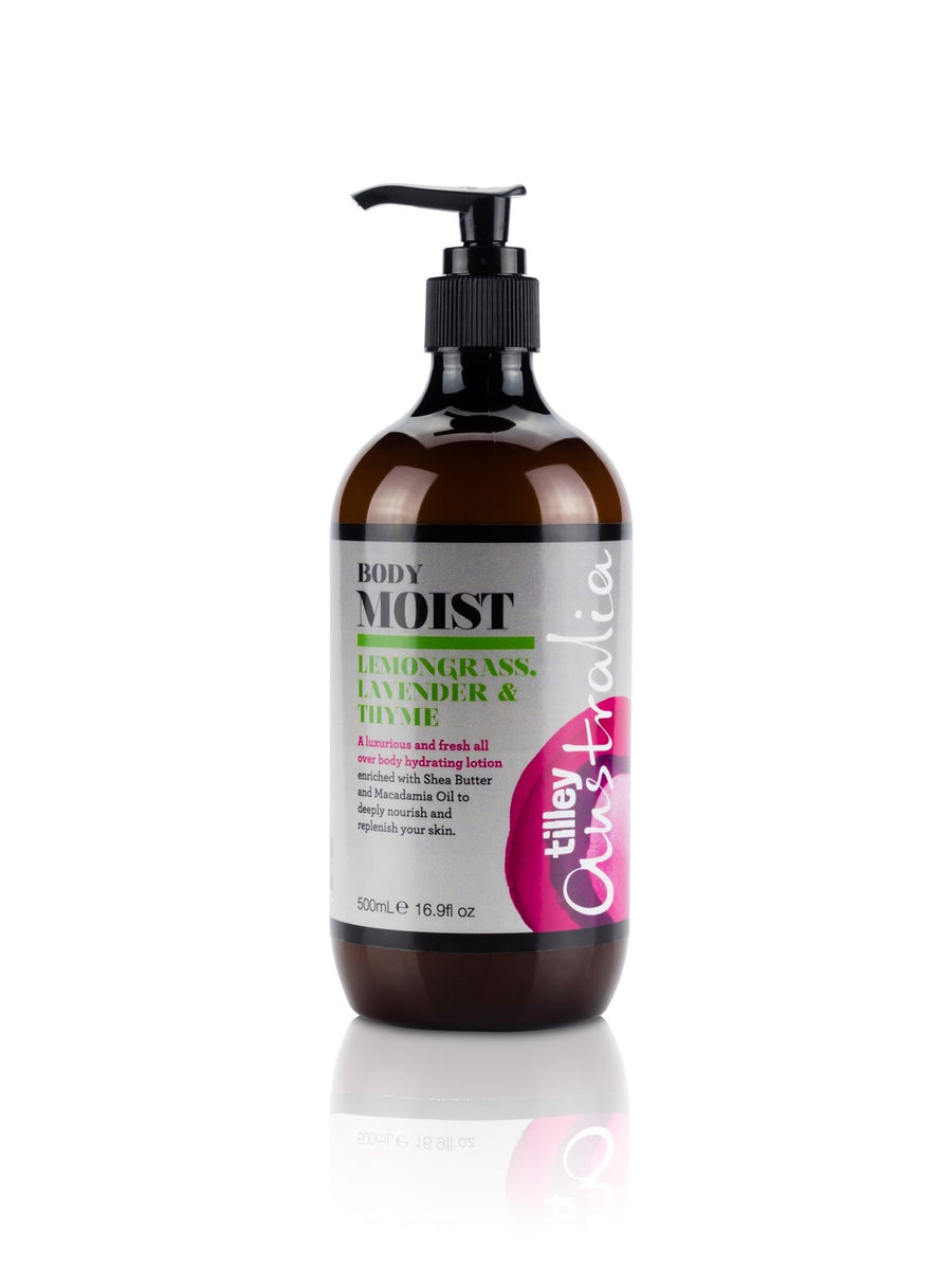 Body Moist Lotion Lemongrass Tilley 500mL | Carpe Diem With Remi