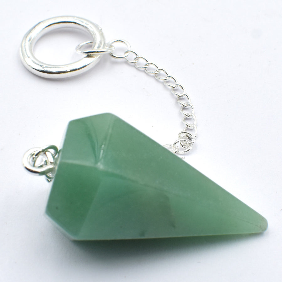 Pendulum Aventurine Green Six Sided | Carpe Diem With Remi
