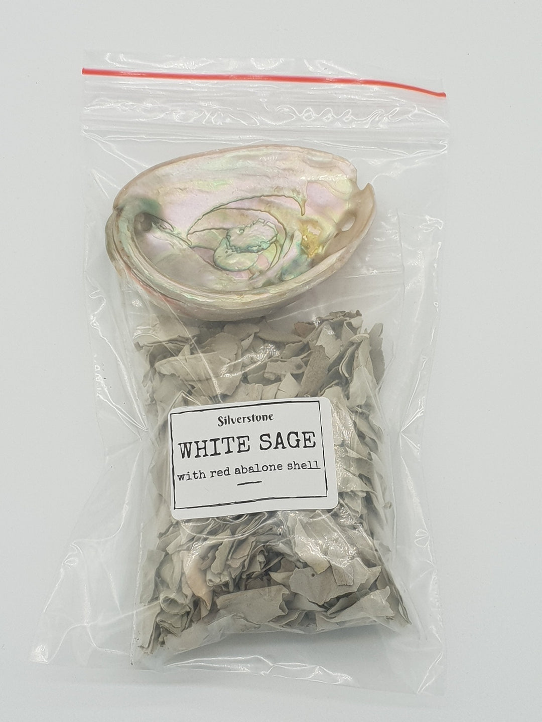 White Sage Leaves with Abalone Shell Small | Carpe Diem with Remi