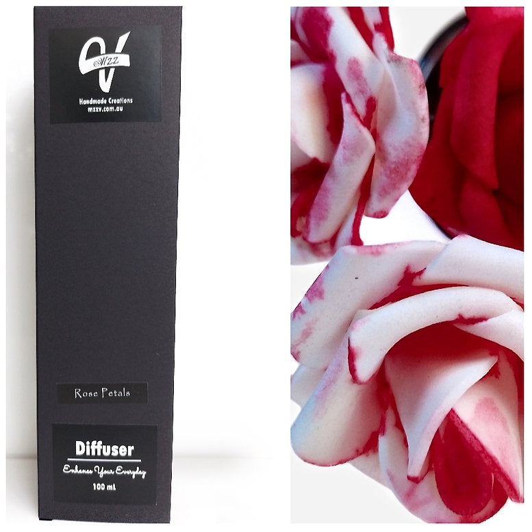 Flower Diffuser Rose Petals 100 ml | Carpe Diem With Remi