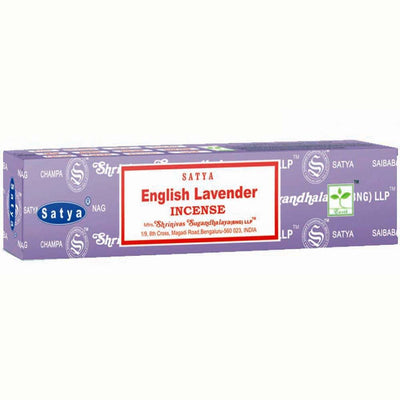 English Lavender Satya Incense Sticks 15g | Carpe Diem With Remi