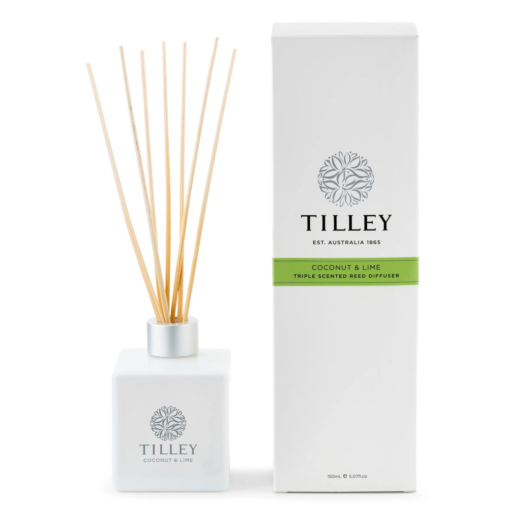 TIlley Reed Diffuser Coconut and Lime 75mL | Carpe Diem With Remi