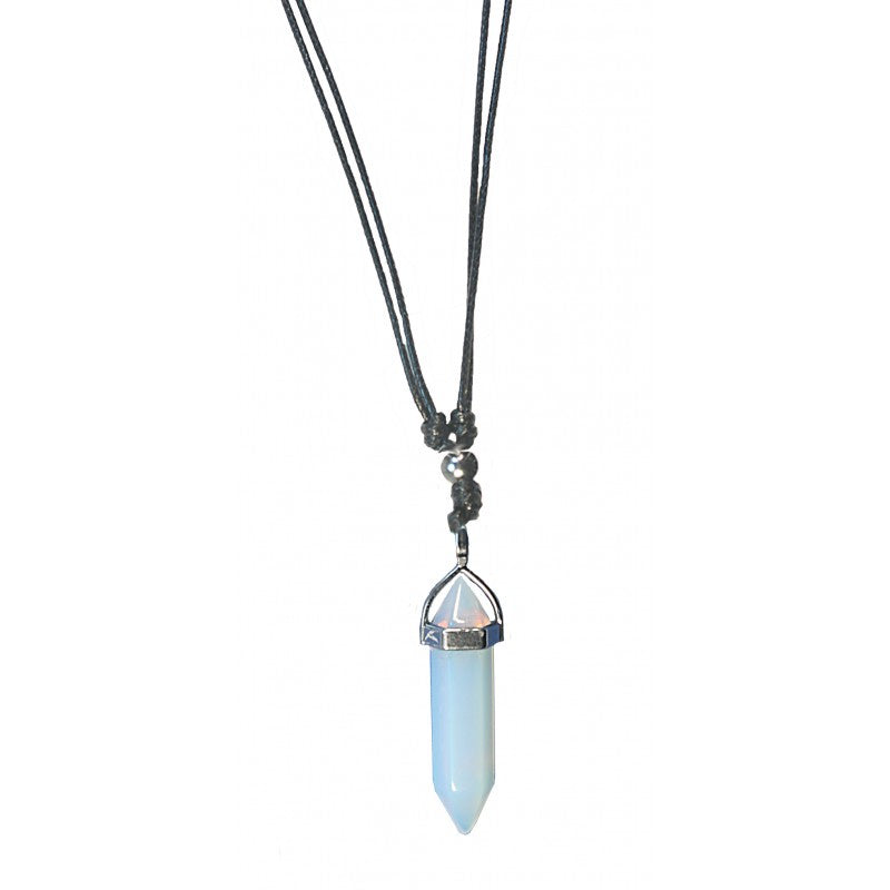 Choker Opalite Point on Cord | Carpe Diem With Remi