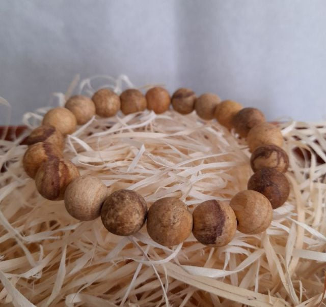 Bracelet Palo Santo Beads | Carpe Diem with Remi