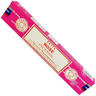 Rose Satya Incense Sticks 15g | Carpe Diem With Remi