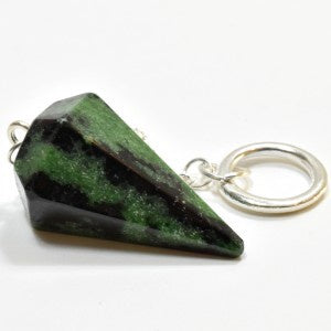 Pendulum Ruby in Zoisite Six Sided