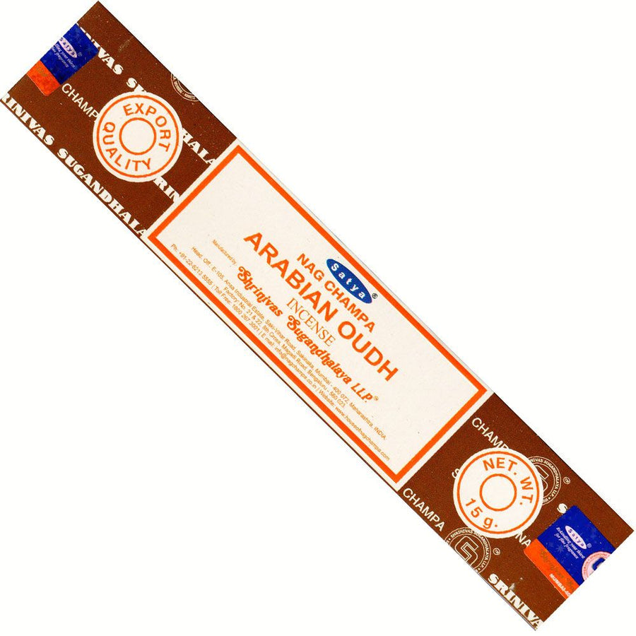 Arabian Oudh Satya Incense Sticks 15g | Carpe Diem With Remi