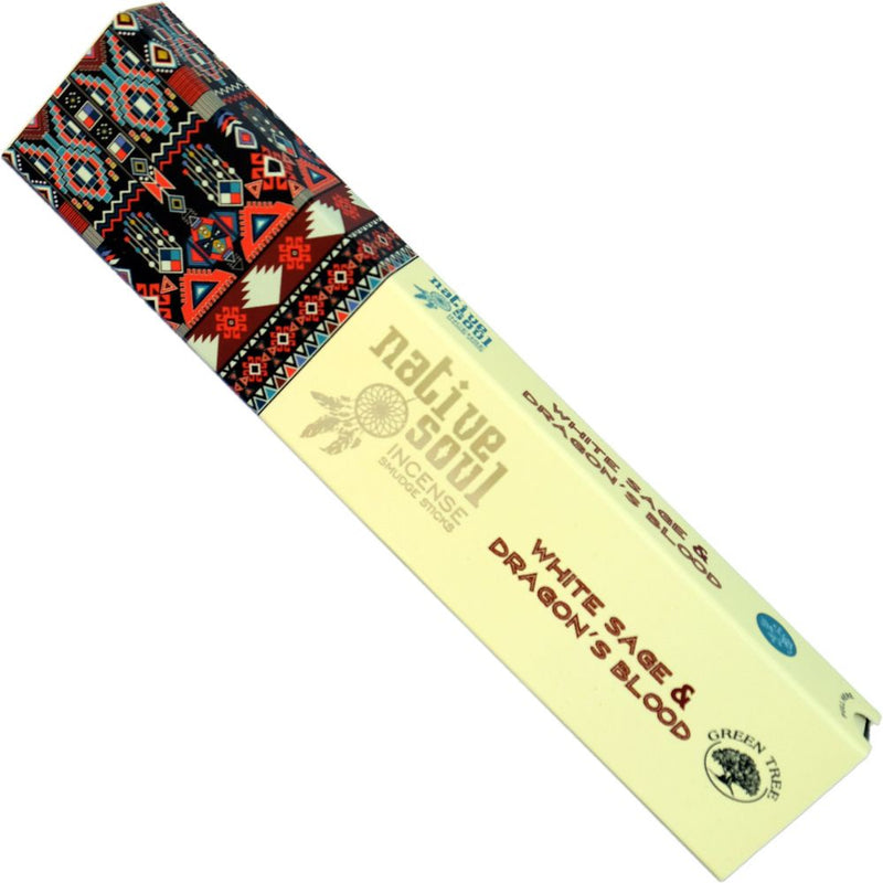 Native Soul Incense Sticks 15g White Sage and Dragons Blood | Carpe Diem With Remi