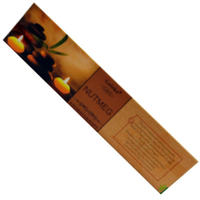 Goloka Aromatherapy Incense 15g Nutmeg | Carpe Diem With Remi