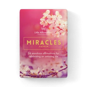 Miracles Happen | Affirmations Cards | Carpe Diem with Remi