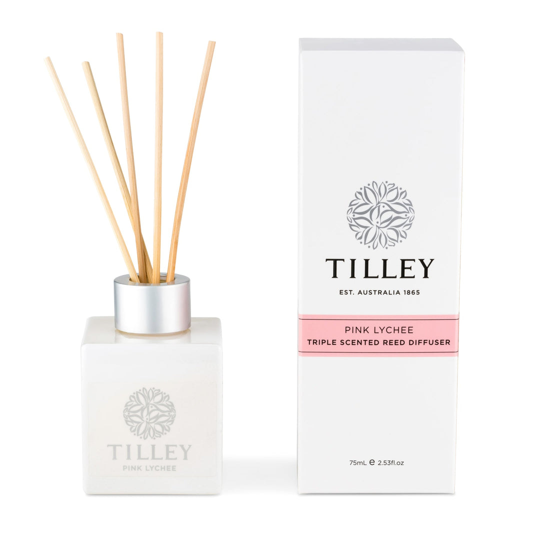 Tilley Reed Diffuser Pink Lychee 75mL | Carpe Diem With Remi