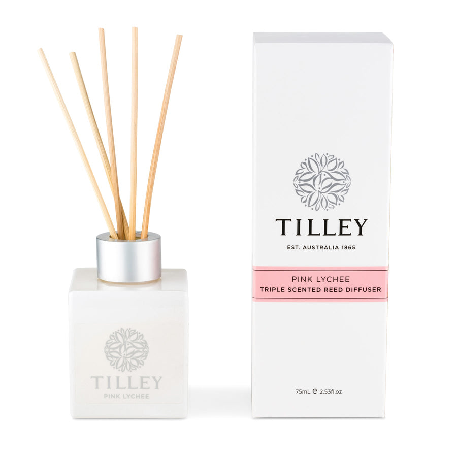 Tilley Reed Diffuser Pink Lychee 75mL | Carpe Diem With Remi