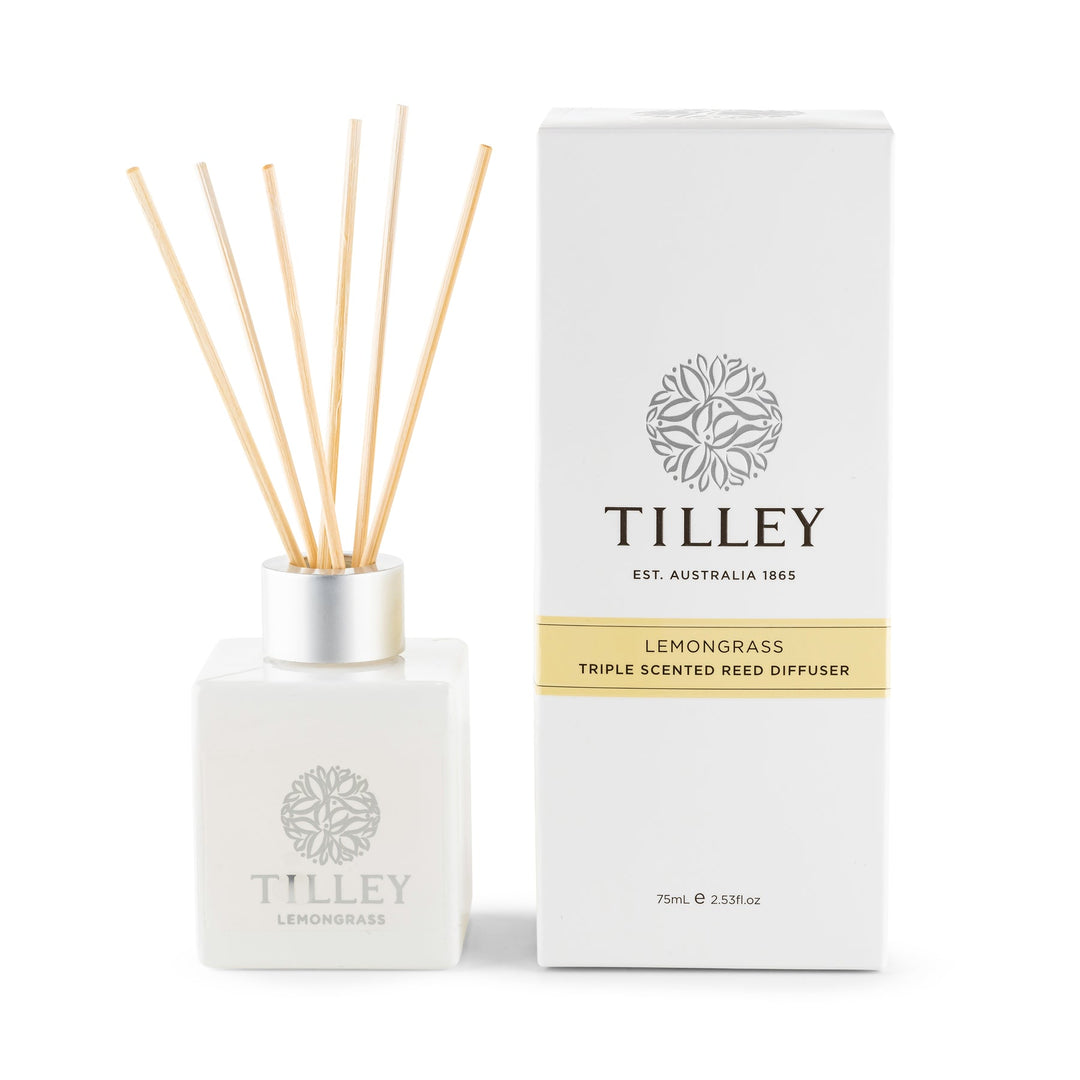 Tilley Reed Diffuser Lemongrass 75mL | Carpe Diem With Remi