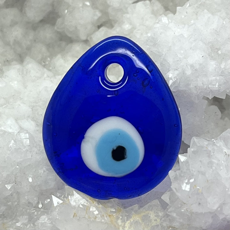Pendant Evil Eye Blue With Hole