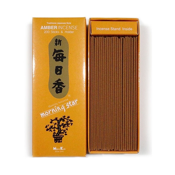 Amber Morning Star Incense 200 Sticks