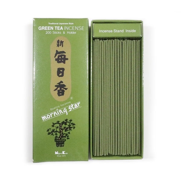 Green Tea Morning Star Incense 200 Sticks