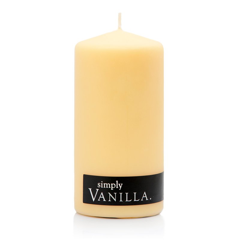 Candle Simply Vanilla Pillar | Carpe Diem with Remi